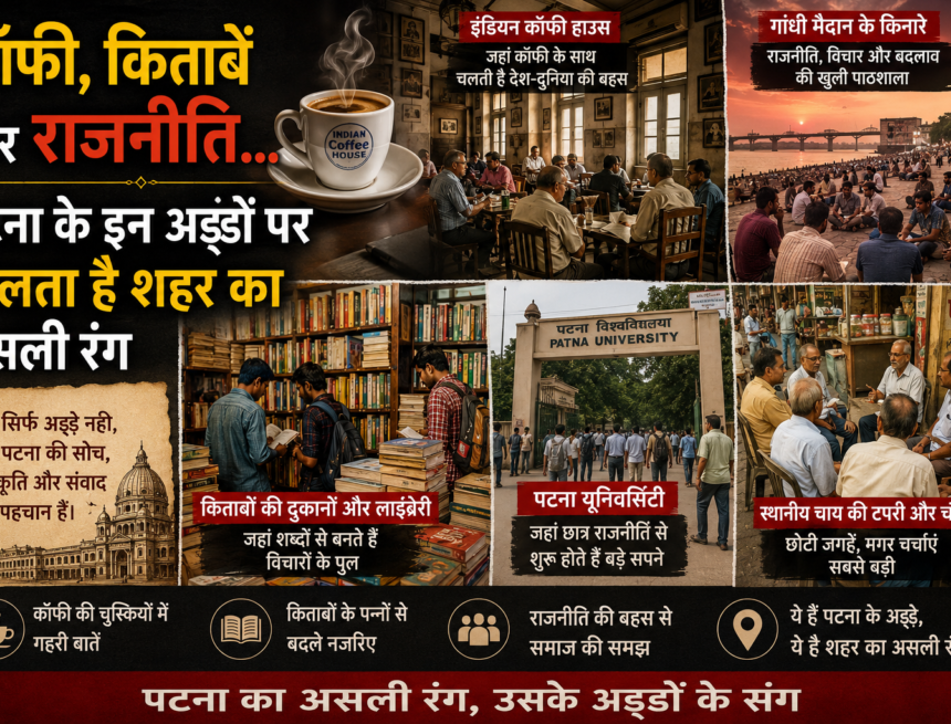 Patna Adda : जहां चाय के साथ बनती है राजनीति, कविता और विचारों की दुनिया… जानिए पटना के मशहूर अड्डे